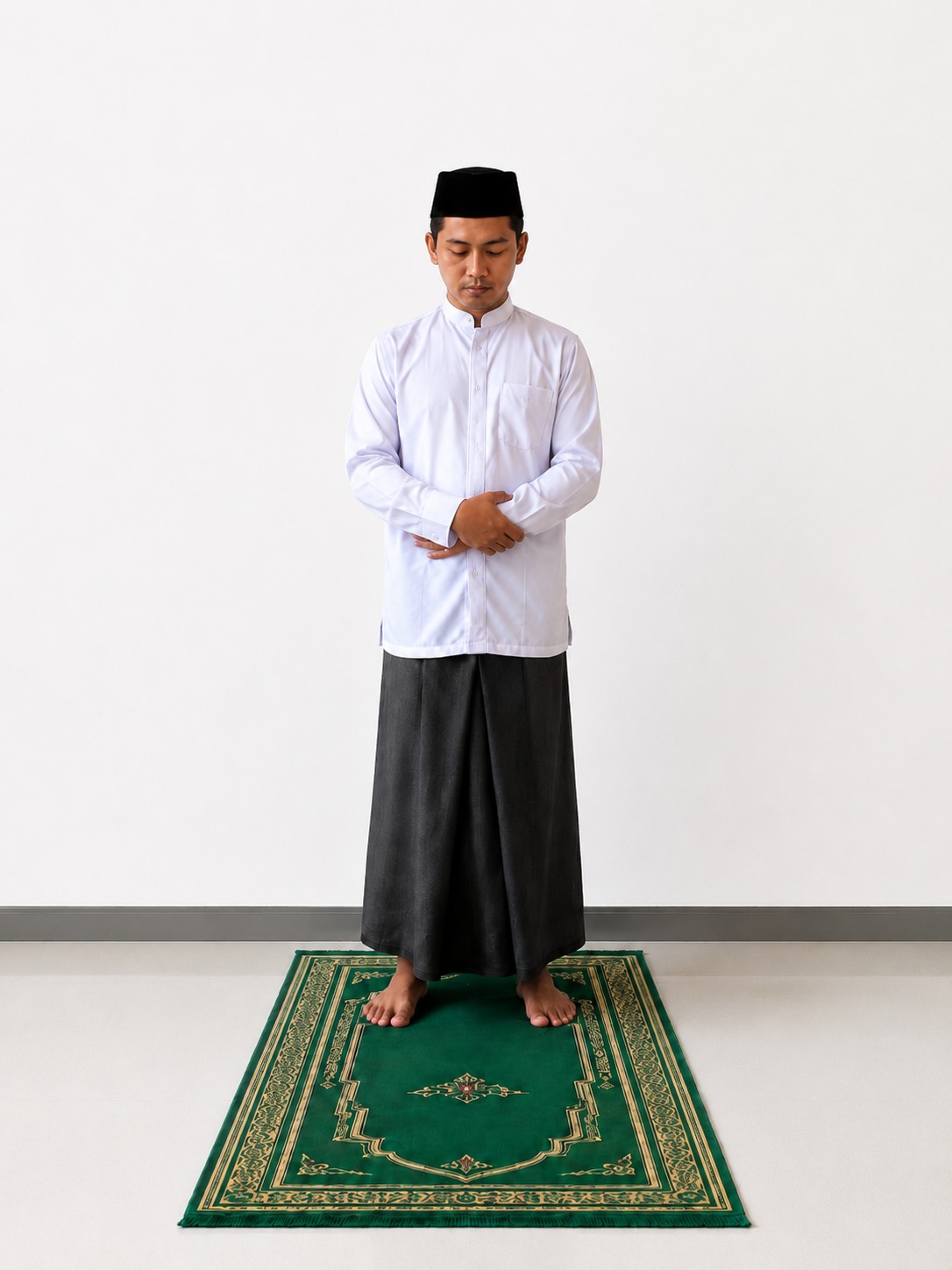 Peragaan gerakan Membaca Al-Fatihah